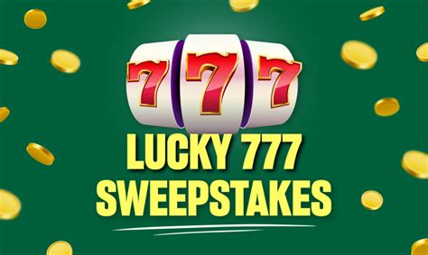 777 sweepstakes online